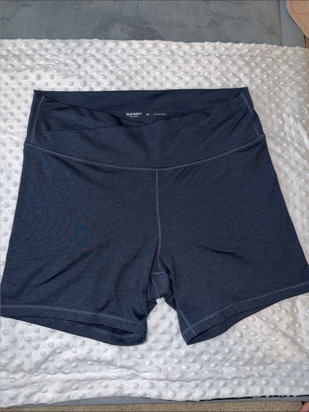 Old Navy Black High-Waist Bike Shorts